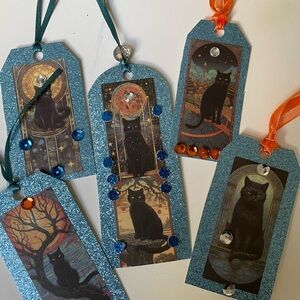 Mystical Black Cats Bookmarks & tags